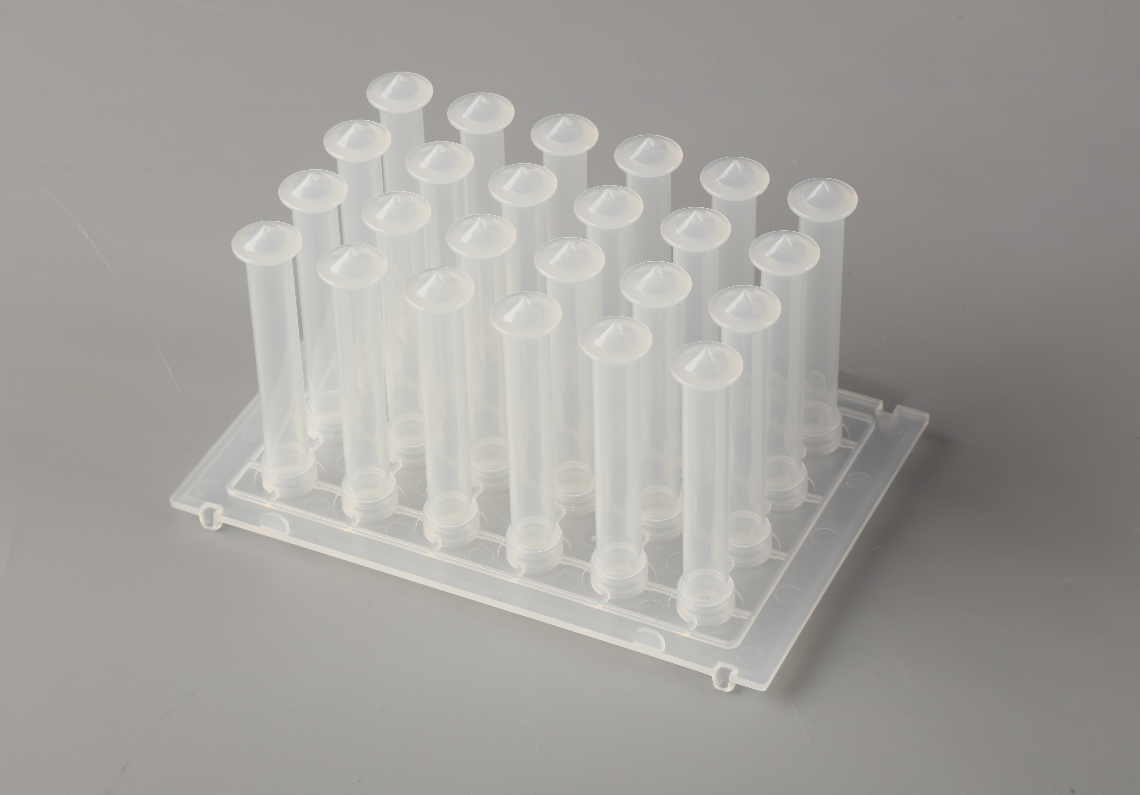 24 Square-Well Extraction Plate Conical Bottom